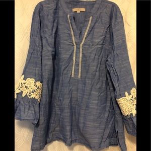 LOFT 3/4 sleeve blouse